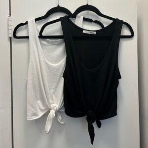 Wilfred Black and White Tank Tops